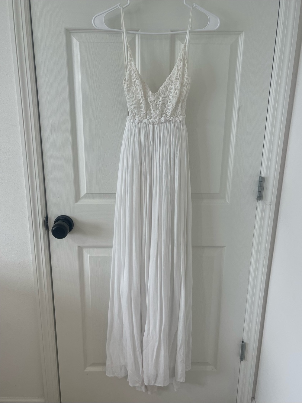 Fashion Nova Ancient Roma White Maxi Dress